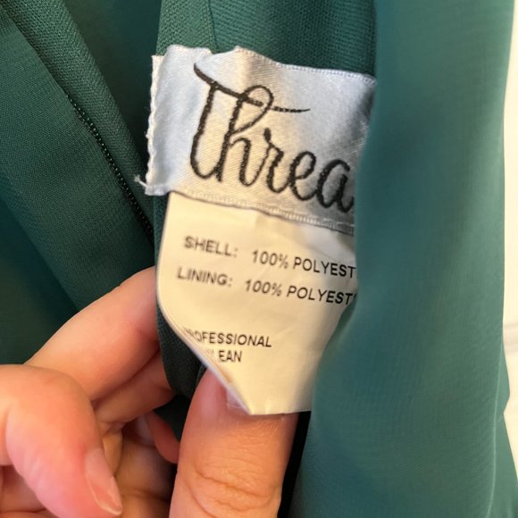 Dessy Green Bridesmaid Dress - Picture 5 of 5